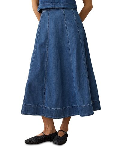 Marine Layer Marine Layer Lainey Denim Skirt