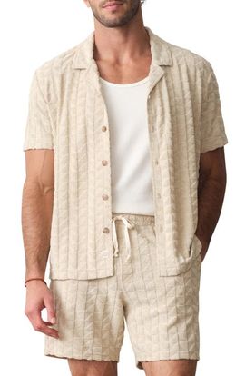 Marine Layer Marine Layer Leo Terry Button-Up Camp Shirt