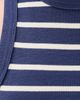 Marine Layer Marine Layer Lexi Rib Sun-In High Neck Crop Tank Cobalt/White Stripe - 6