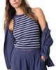 Marine Layer Marine Layer Lexi Rib Sun In High Neck Crop Tank - 4