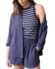 Marine Layer Marine Layer Lexi Rib Sun In High Neck Crop Tank - 5