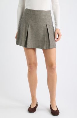 Marine Layer Marine Layer Lola Pleat Moleskin Miniskirt