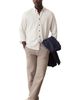 Marine Layer Marine Layer Luxe Jersey Organic Cotton Button-Up Shirt - 4