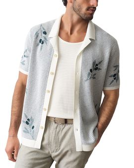 Marine Layer Marine Layer Olivo Floral Graphic Resort Sweater Shirt