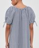 Marine Layer Marine Layer Poplin Gingham Mini Dress Deep Cobalt Gingham - 3