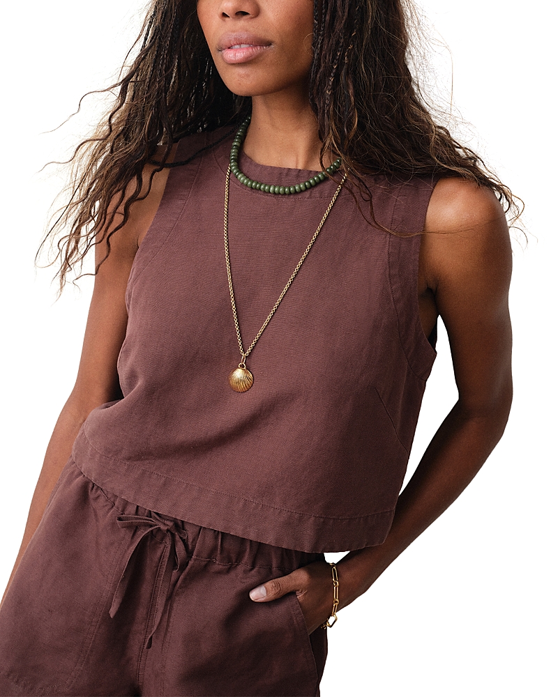 Marine Layer Marine Layer Quinn Cropped Tank