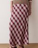 Marine Layer Marine Layer Silvia Plaid Drawstring Maxi Skirt - 5