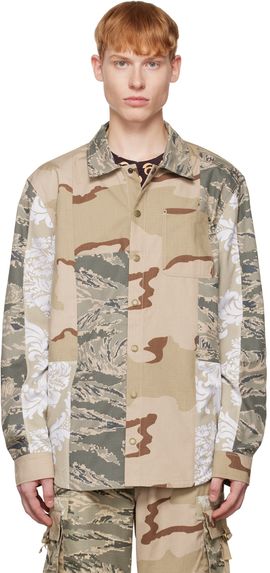Marine Serre Marine Serre Beige Desert Jacket