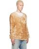 Marine Serre Marine Serre Beige Wild Fluffy Knit Crewneck Sweater - 2
