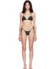 Marine Serre Marine Serre Black Jersey Bikini - 1