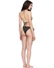 Marine Serre Marine Serre Black Jersey Bikini - 3