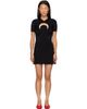 Marine Serre Marine Serre Black Moon Gathered Minidress - 1