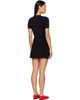 Marine Serre Marine Serre Black Moon Gathered Minidress - 3
