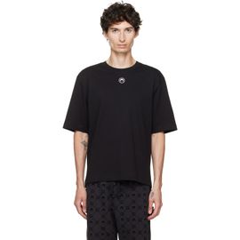 Marine Serre Marine Serre Black Moon Logo Jersey Loose Fit T-shirt