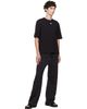 Marine Serre Marine Serre Black Moon Logo Jersey Loose Fit T-shirt - 4