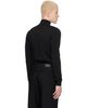 Marine Serre Marine Serre Black Moon Logo Knit Turtleneck - 3