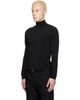 Marine Serre Marine Serre Black Moon Logo Knit Turtleneck - 4