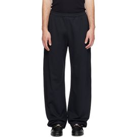Marine Serre Marine Serre Black Moon Logo Sweatpants