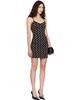 Marine Serre Marine Serre Black Moon Printed Jersey Straps Minidress - 2