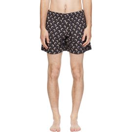 Marine Serre Marine Serre Black Moon Printed Swim Shorts