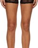 Marine Serre Marine Serre Black Recycled Mesh Flock Shorts - 1