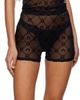 Marine Serre Marine Serre Black Recycled Mesh Flock Shorts - 4