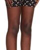 Marine Serre Marine Serre Black Recycled Moon Jersey Mini Shorts - 2