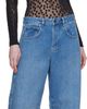 Marine Serre Marine Serre Blue Barrel Denim Jeans - 4