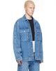 Marine Serre Marine Serre Blue Denim Trucker Jacket - 2