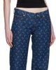 Marine Serre Marine Serre Blue Flare Jeans - 4