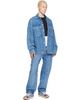 Marine Serre Marine Serre Blue Moon Laser Wash Denim Straight Jeans - 4