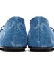 Marine Serre Marine Serre Blue Moonogram Denim Ballerina Flats - 2