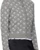 Marine Serre Marine Serre Gray Moon Jacquard Knit Fitted Cardigan - 2