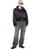 Marine Serre Marine Serre Gray Moon Laser Wash Baggy Jeans - 4