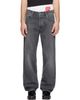 Marine Serre Marine Serre Gray Moon Laser Wash Straight Jeans - 1