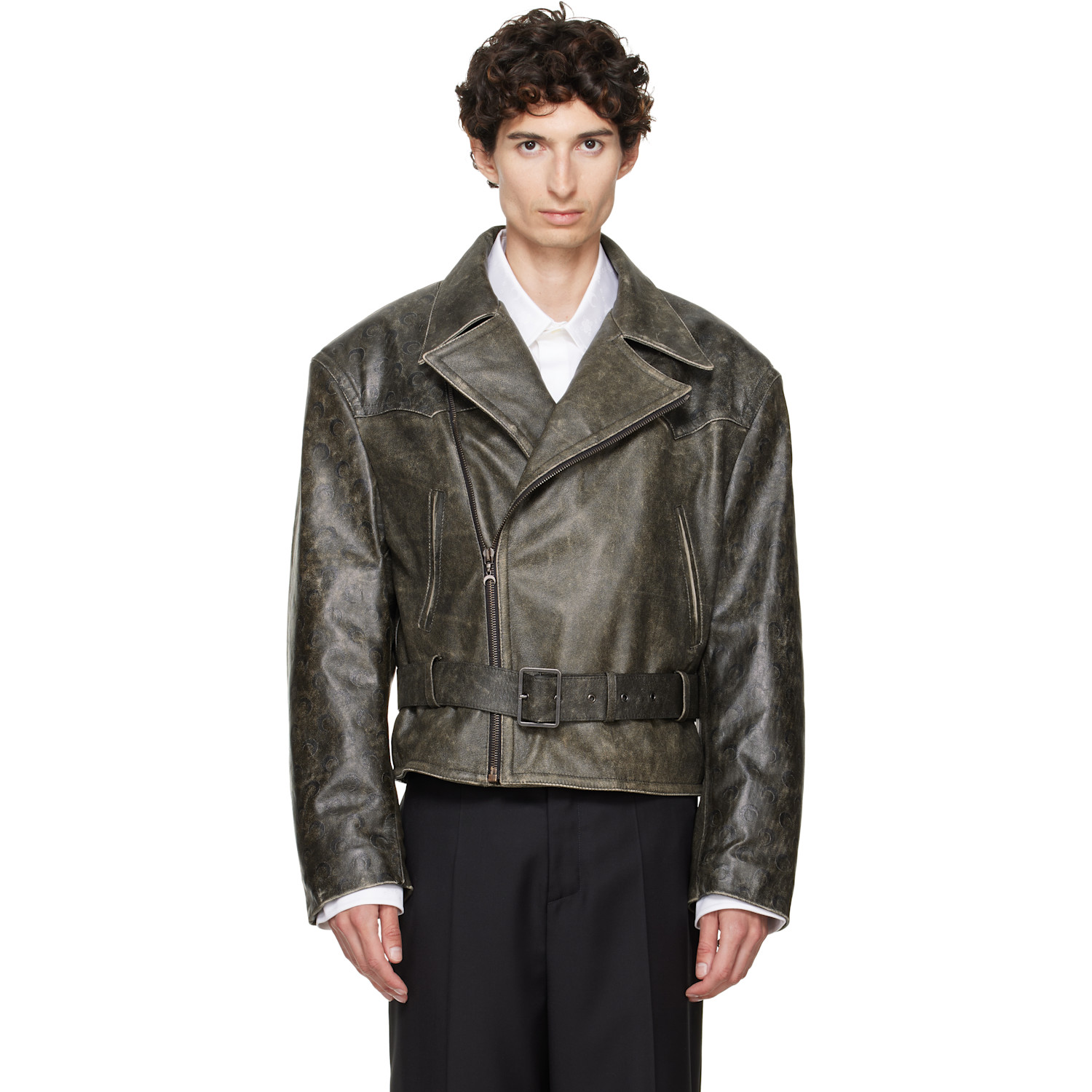 Marine Serre - Black Wild Puffy Vest