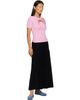 Marine Serre Marine Serre Pink Moon Gathered Short Sleeve Top - 4