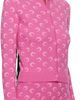 Marine Serre Marine Serre Pink Moon Jacquard Knit Fitted Cardigan - 2