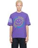 Marine Serre Marine Serre Purple Regenerated Graphic Jersey SS T-shirt - 1