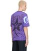 Marine Serre Marine Serre Purple Regenerated Graphic Jersey SS T-shirt - 3