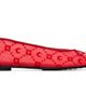 Marine Serre Marine Serre Red Moonogram Mesh Flock Ballerina Flats - 1