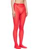 Marine Serre Marine Serre Red Plumetis Mesh Tights - 2