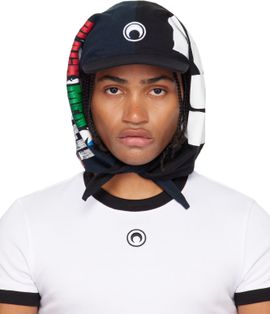 Marine Serre Marine Serre Regenerated Graphic T-shirts Veiled Cap
