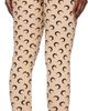 Marine Serre Marine Serre Tan Recycled Moon Jersey Stirrup Leggings - 3