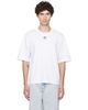Marine Serre Marine Serre White Moon Logo Jersey Loose Fit T-shirt - 1