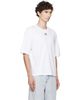 Marine Serre Marine Serre White Moon Logo Jersey Loose Fit T-shirt - 2