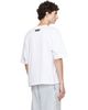 Marine Serre Marine Serre White Moon Logo Jersey Loose Fit T-shirt - 3