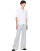 Marine Serre Marine Serre White Moon Logo Jersey Loose Fit T-shirt - 4