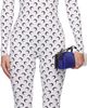 Marine Serre Marine Serre White Recycled Jersey Moon Jumpsuit - 1