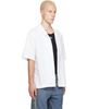 Marine Serre Marine Serre White Regenerated 'Household Linens' S/S Shirt - 2